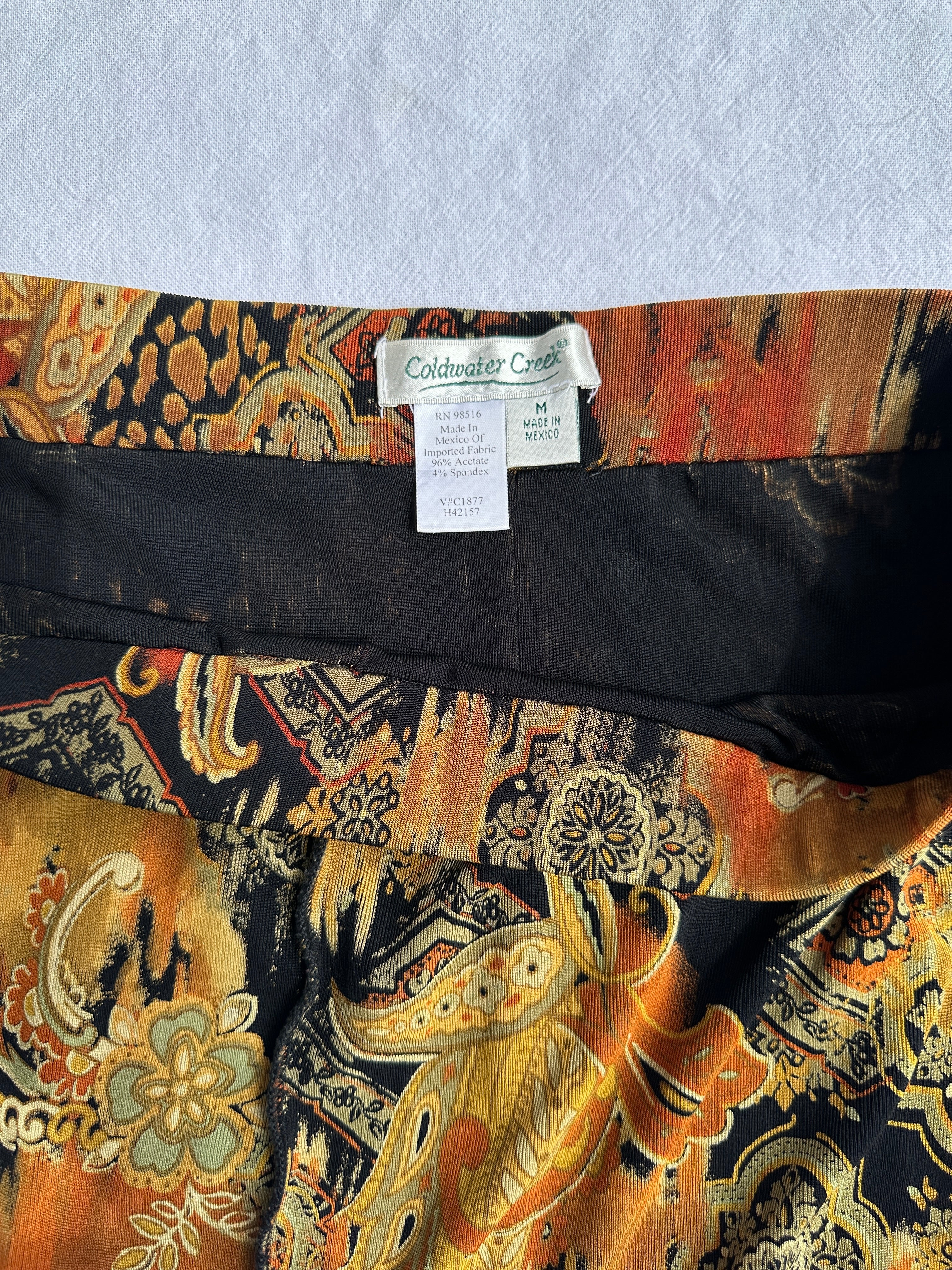 Cold Water Creek Skirt Mexican
