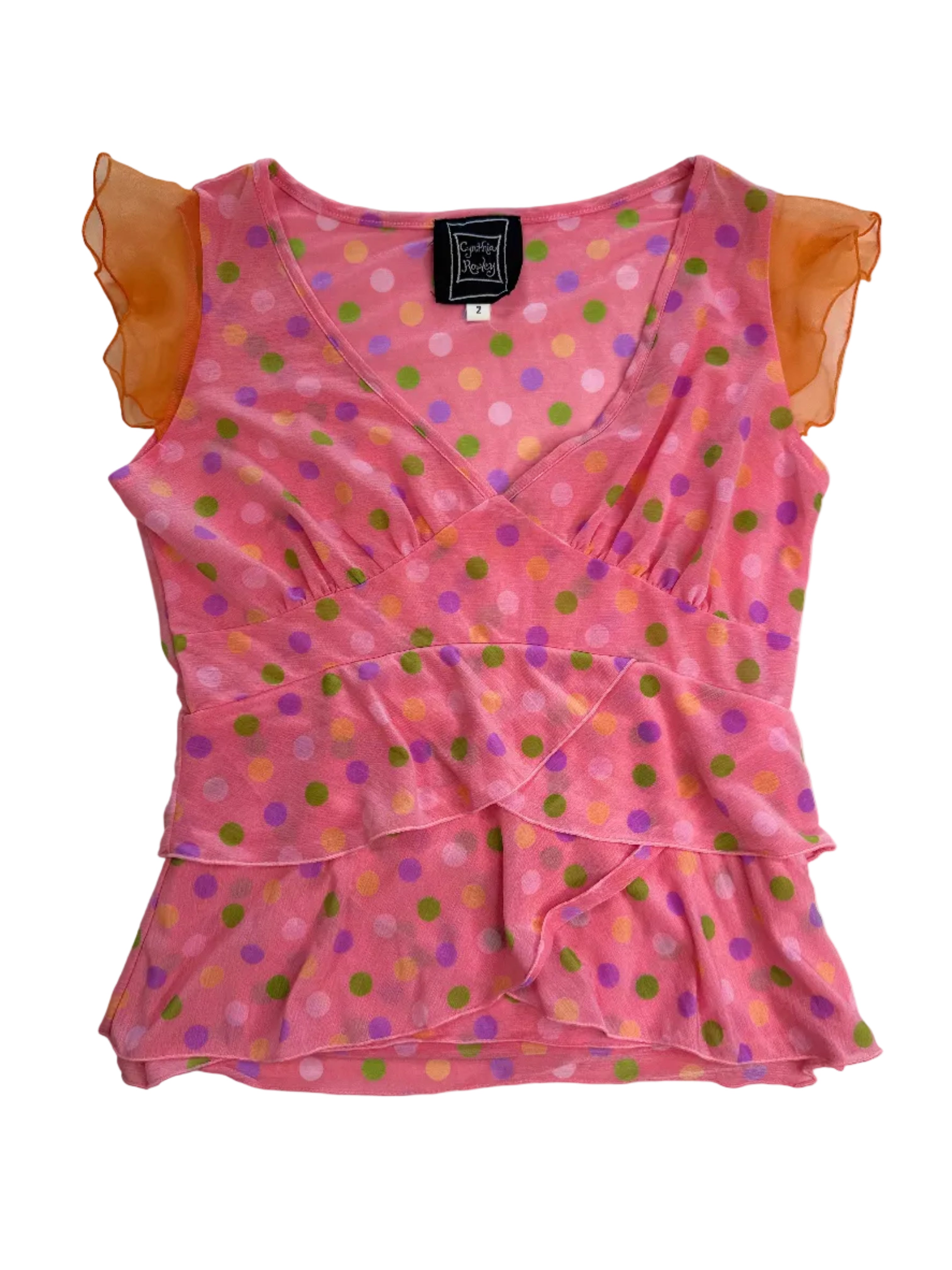 CYNTHIA ROWLEY| Vintage Mesh Top | 8