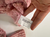 ESPRIT | Mohair & Wool V Pink neck Knit | XS