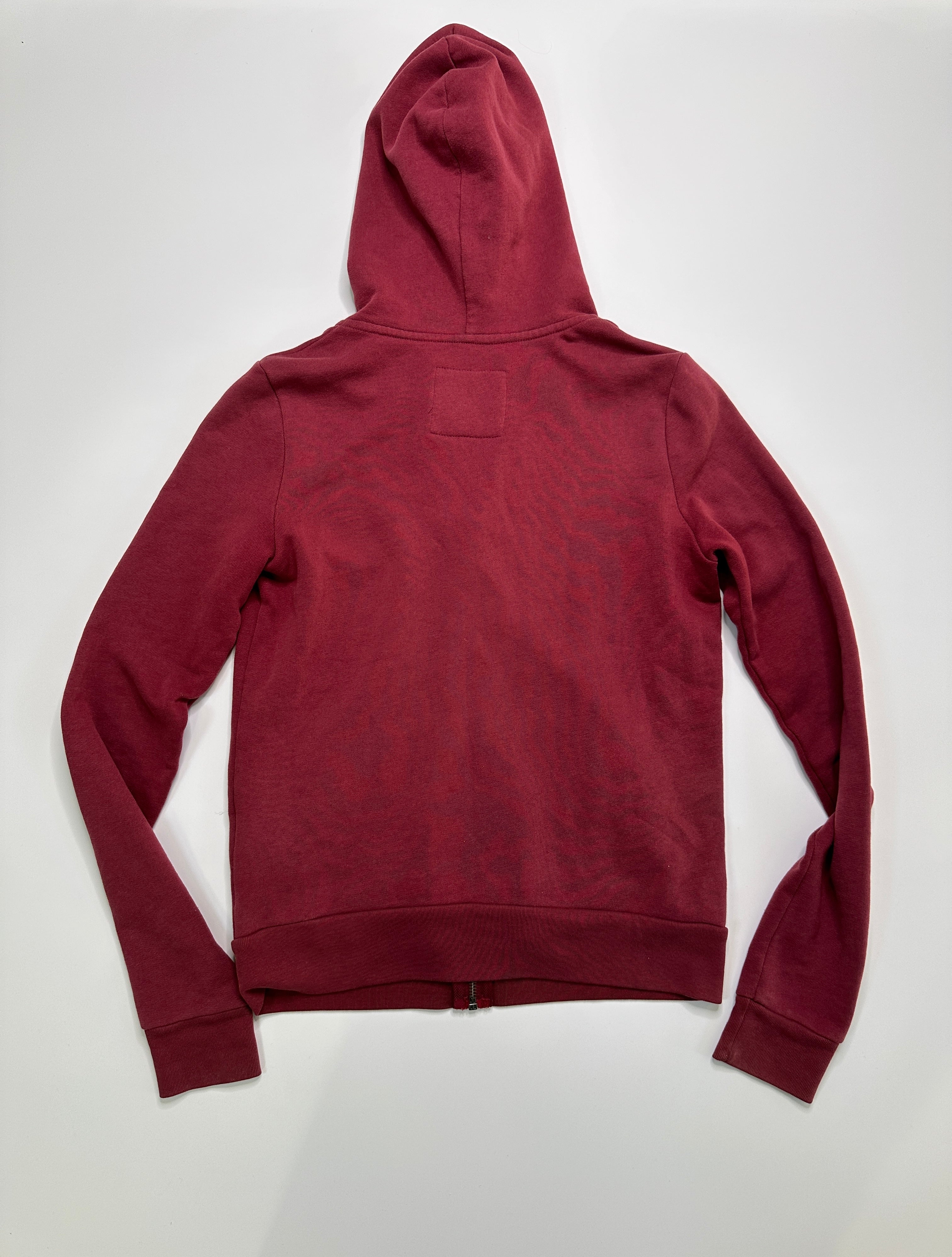 Abercrombie & Fitch | Maroon Full Zipper Hoodie | XS