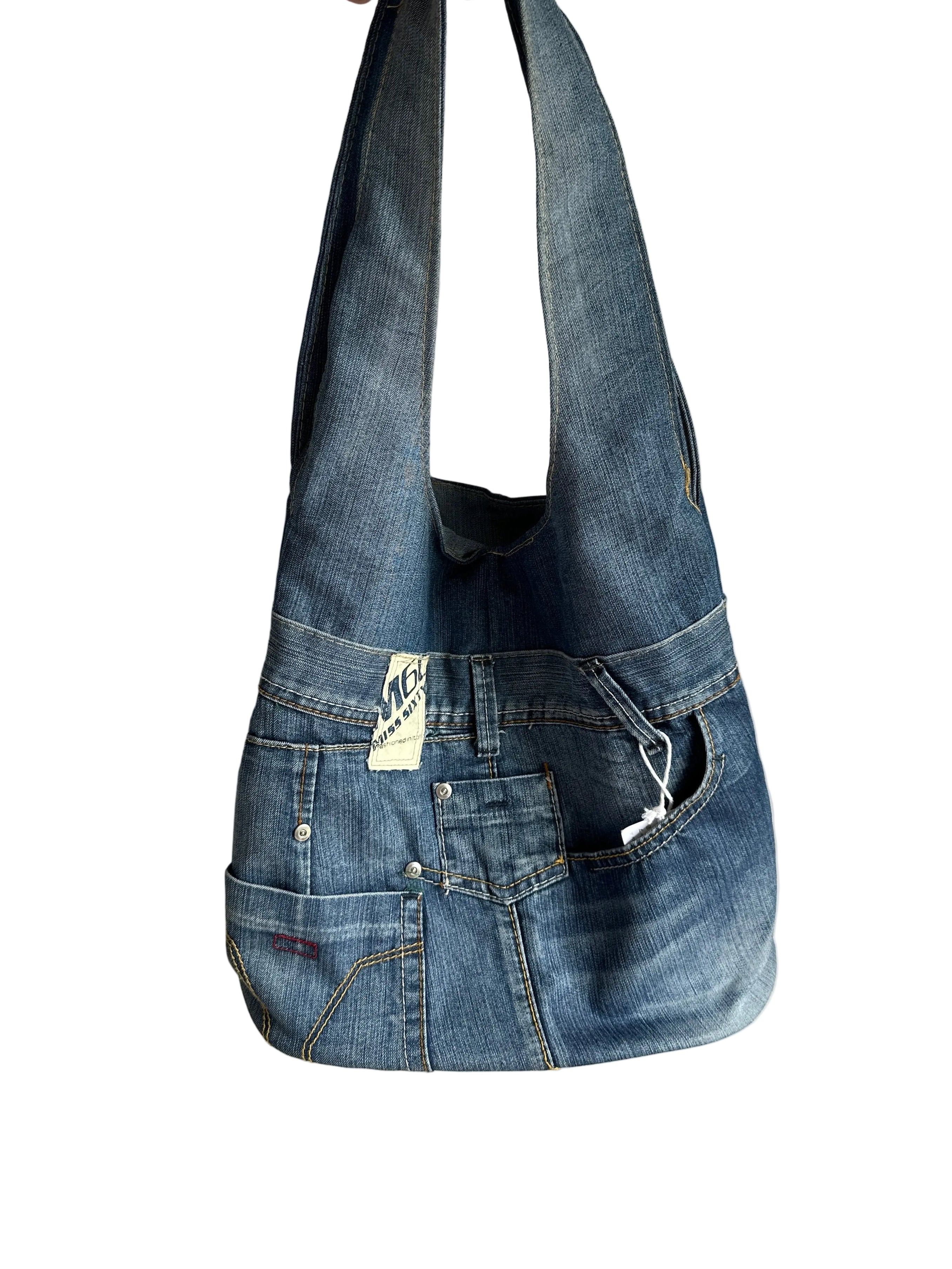 Miss Sixty | Y2K Denim Hobo Bag