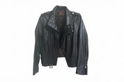 RYC | Black Leather Jacket | 40