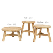 Olive Medium Elm Coffee Table - Pre-order