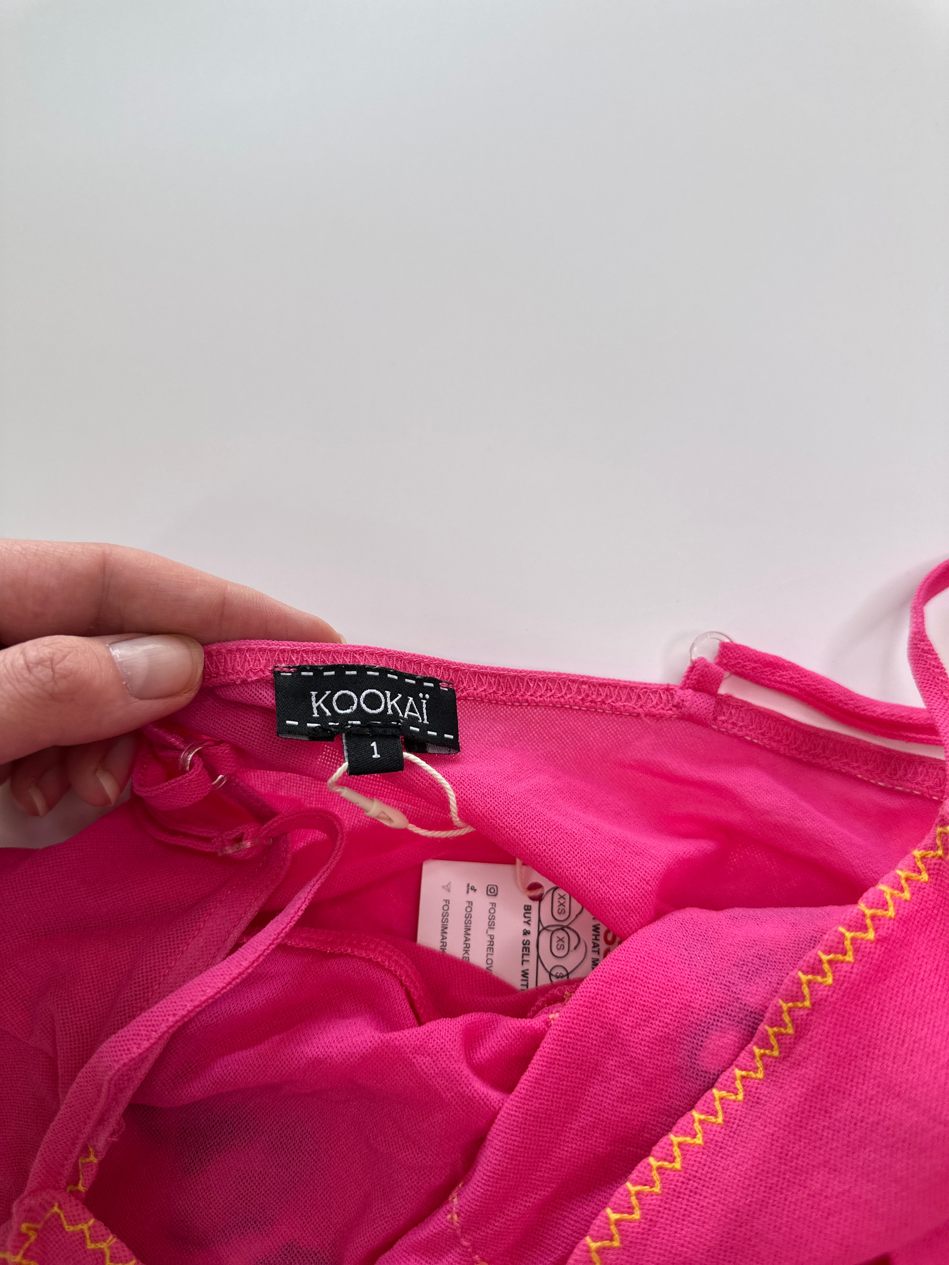Kookai | 00s Made in France Sheer Cami | S