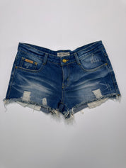 Invisible | Denim Cut off Shorts | M