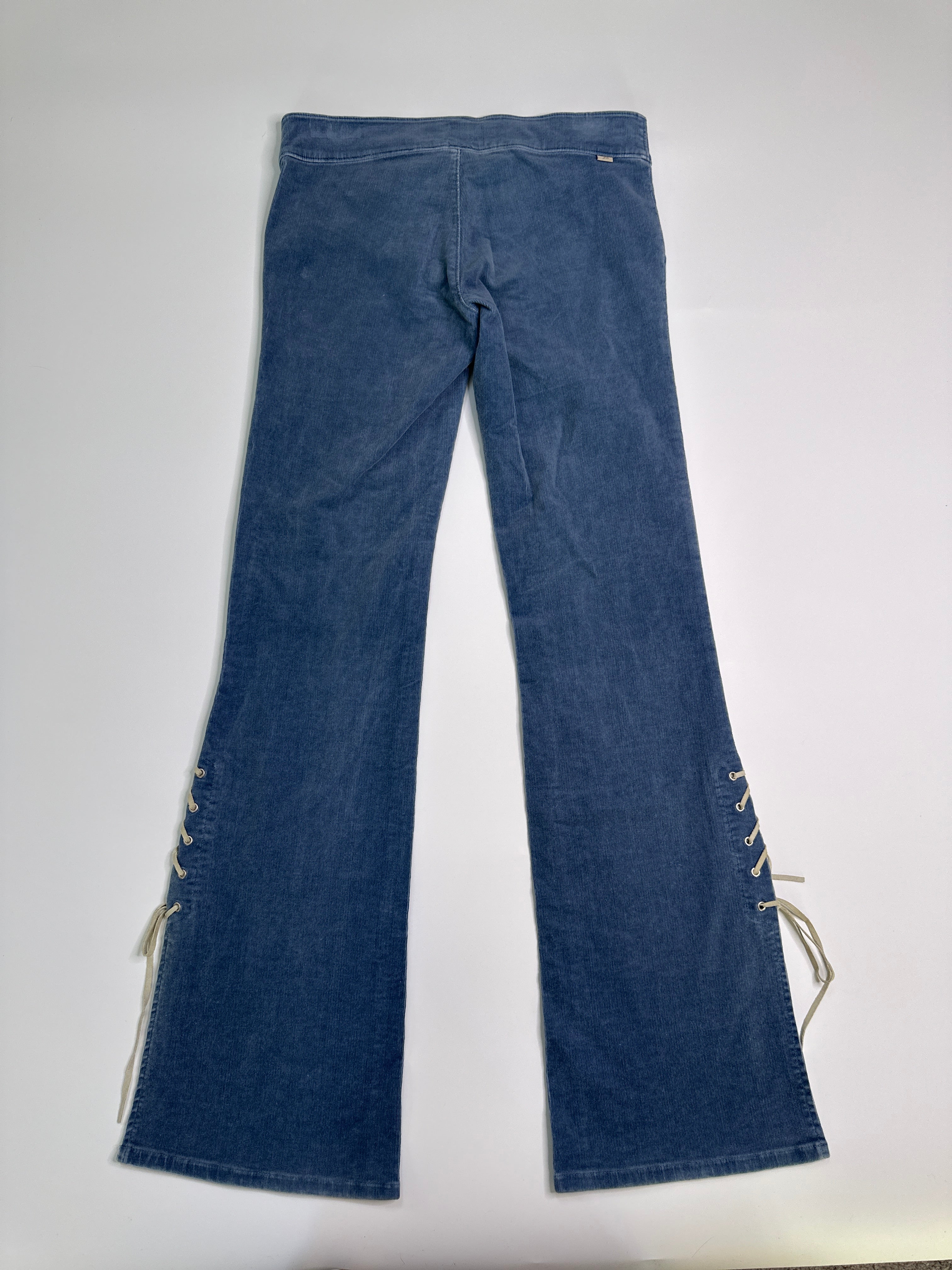 JLO by Jennifer Lopez | Y2K Lowrise Corduroy Flare with lace ups | M