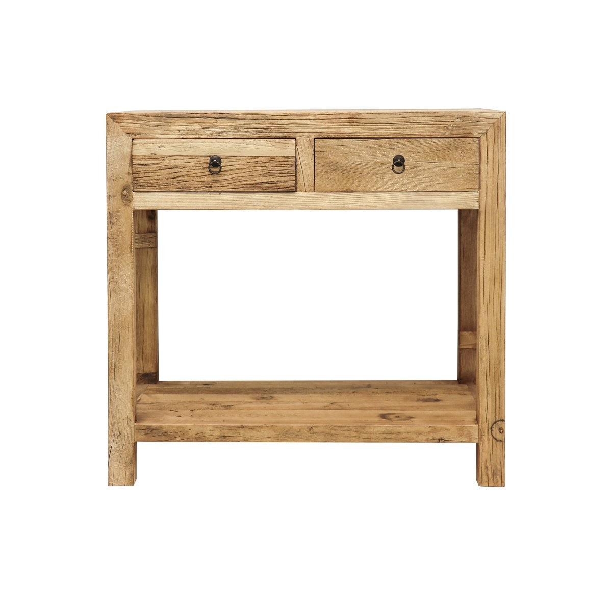 Pre Order- Olive Two Drawer Console