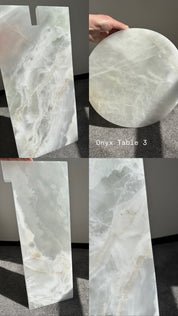 Alba Onyx Table White