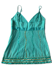 BEBE RARE Y2K Sequin Cami | 10