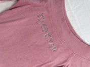 BEBE | Rose Off the Shoulder 3/4 sleeve top | S