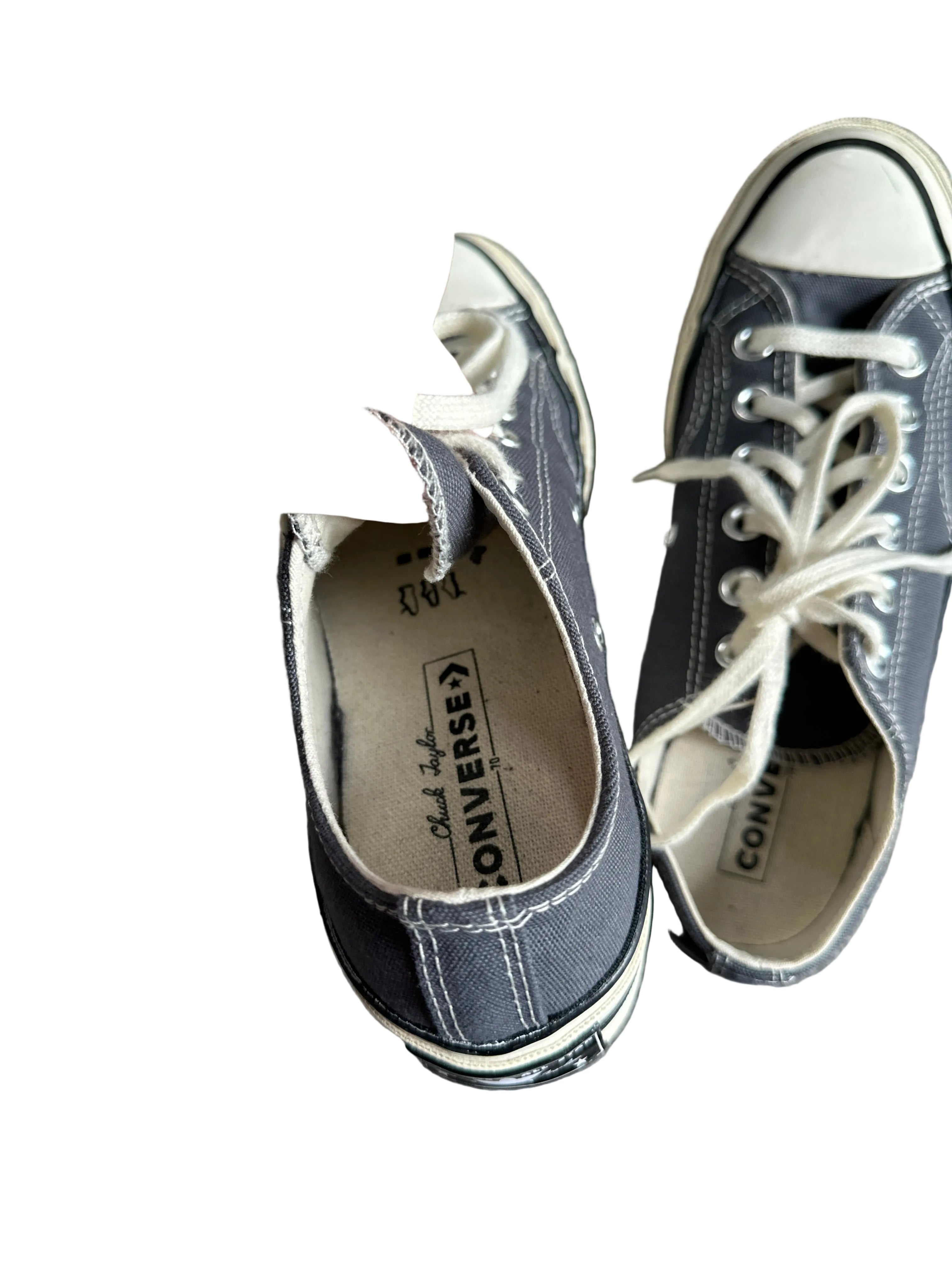 Converse Vintage Navy Low Cut Shoes | 37.5