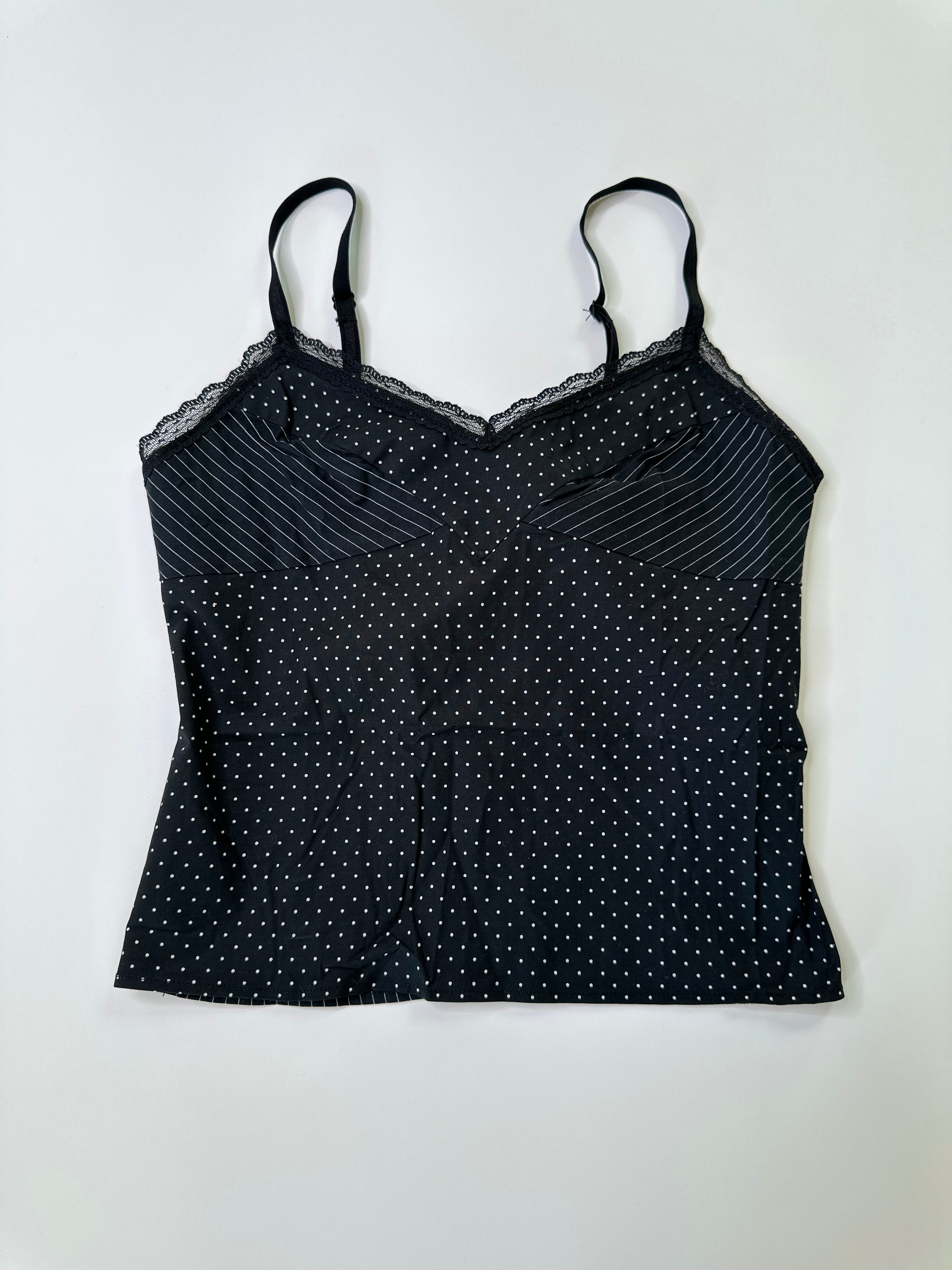 Kookai Paris| 90s-00s Pinstripe Polka Dot Set | 8