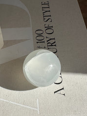 White Onyx Sphere - Medium