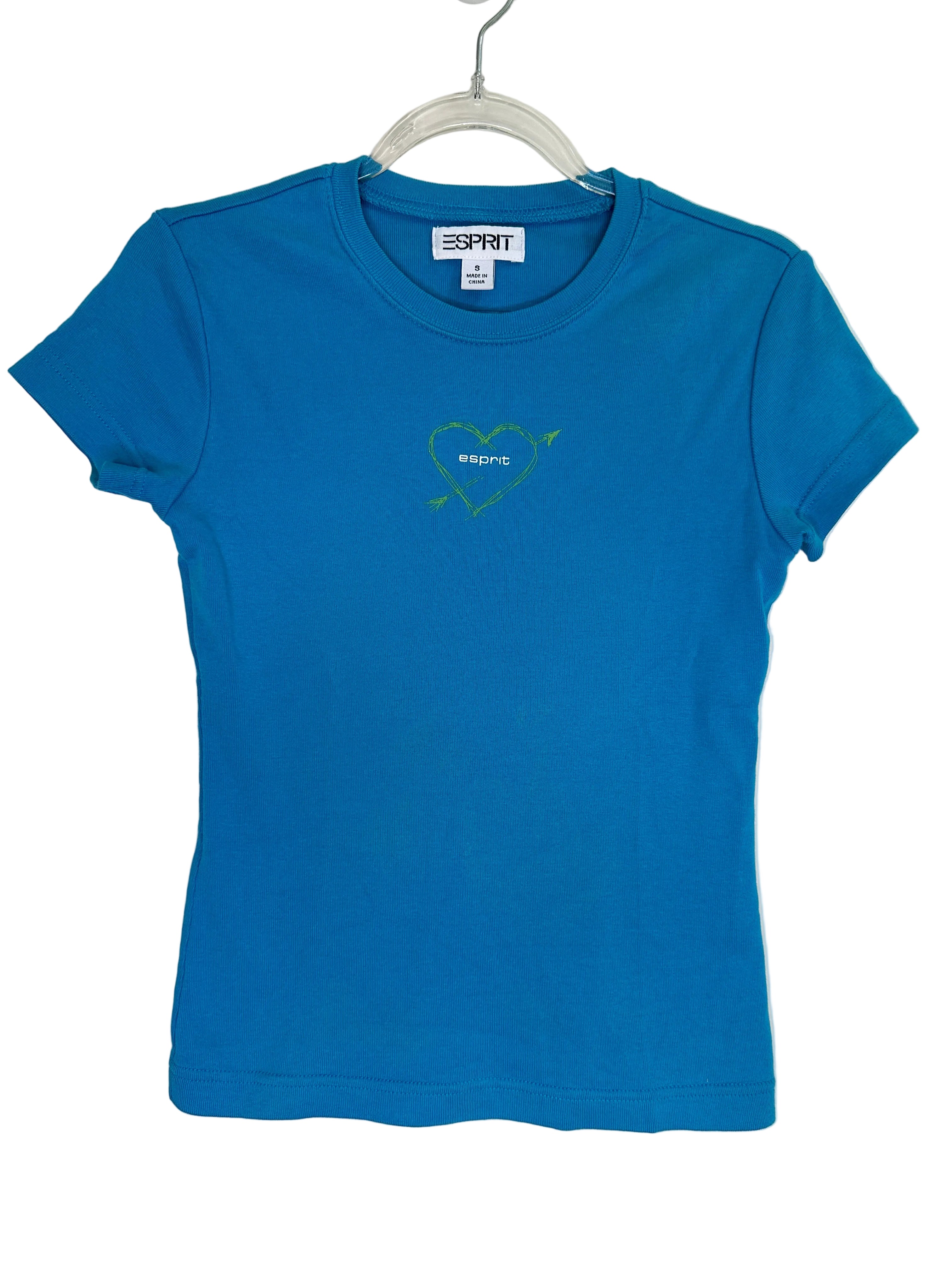 ESPRIT | Blue Baby Tee | S