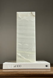 Prism White Onyx Lamp