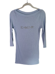 BEBE RARE | 3/4 Sleeve Baby Blue Top | M