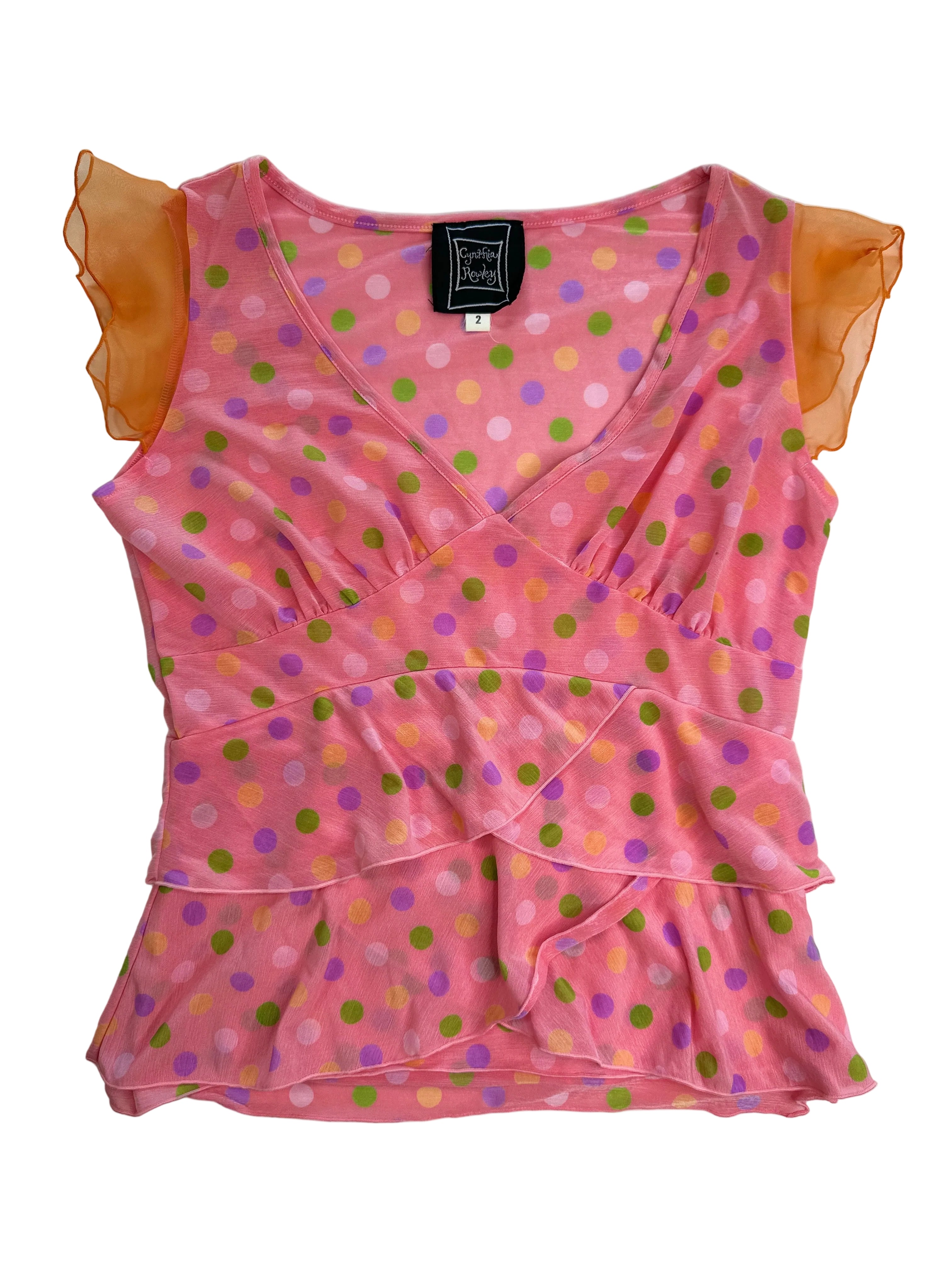 CYNTHIA ROWLEY| Vintage Mesh Top | 8