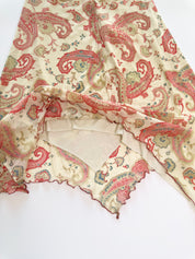 Kookai | Vintage Paisley Skirt Made in France | 8