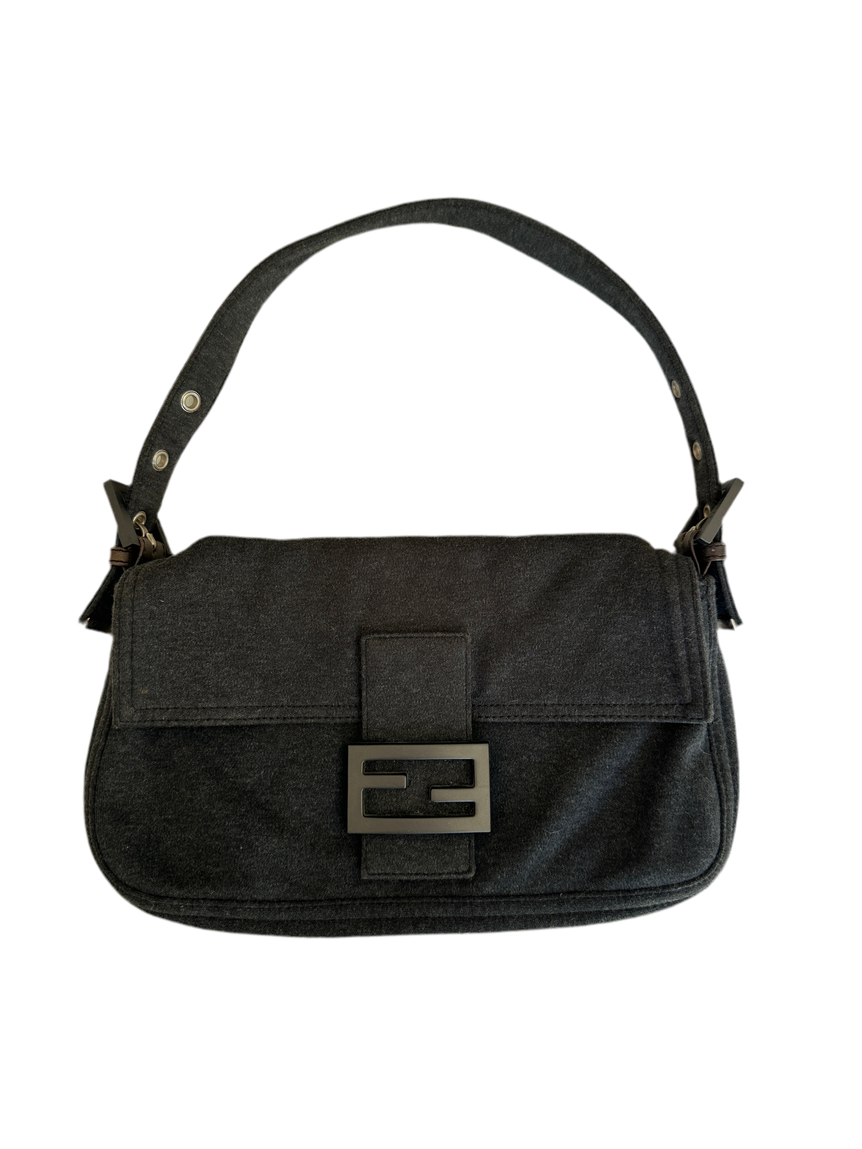 FENDI | Vintage Baguette Jersey Shoulder Bag