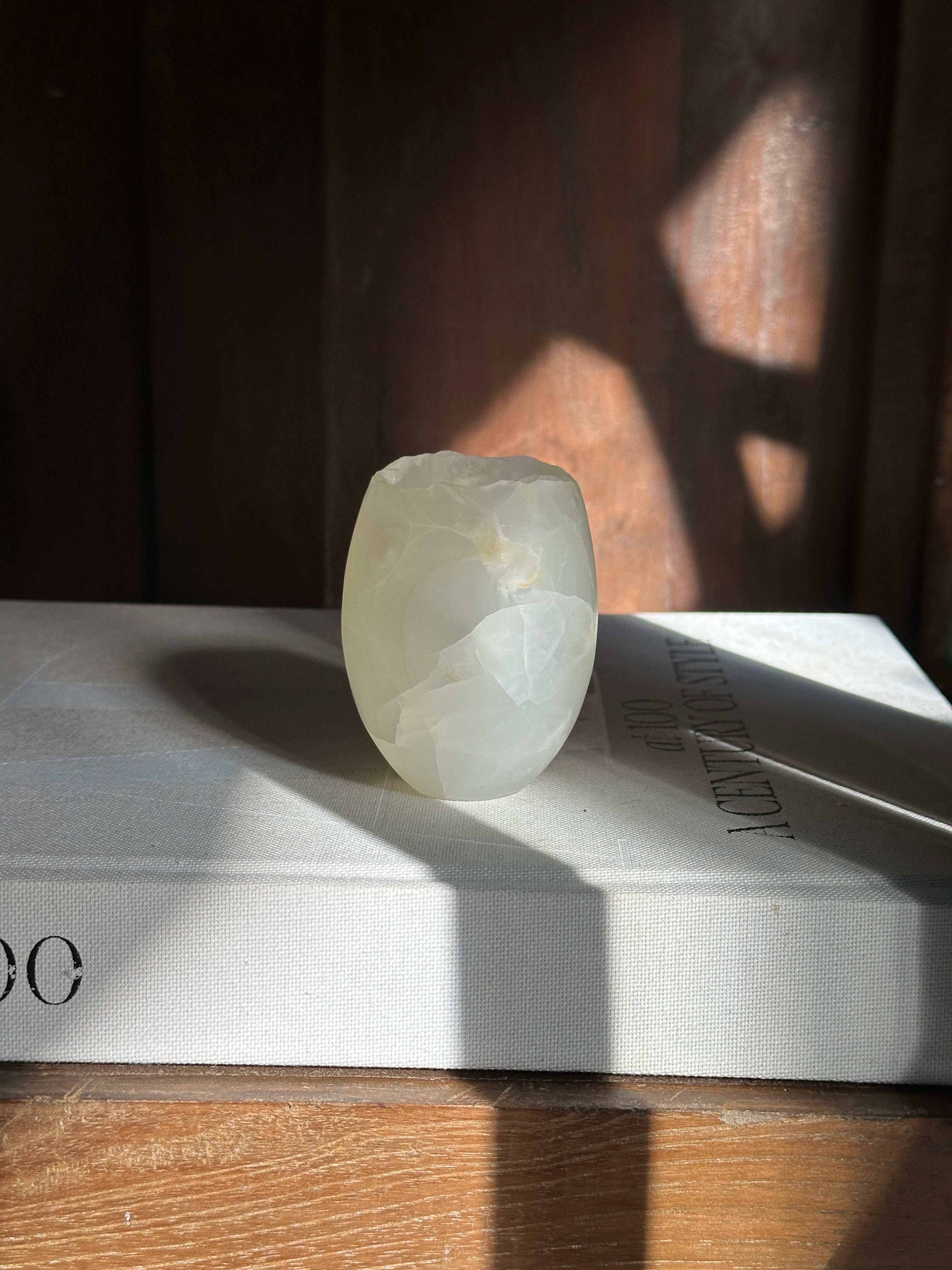 Tulip Onyx Candle Holder