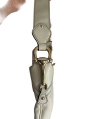 GUCCI Horsebit Creole Leather Hobo Bag