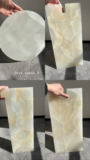 Alba Onyx Table White