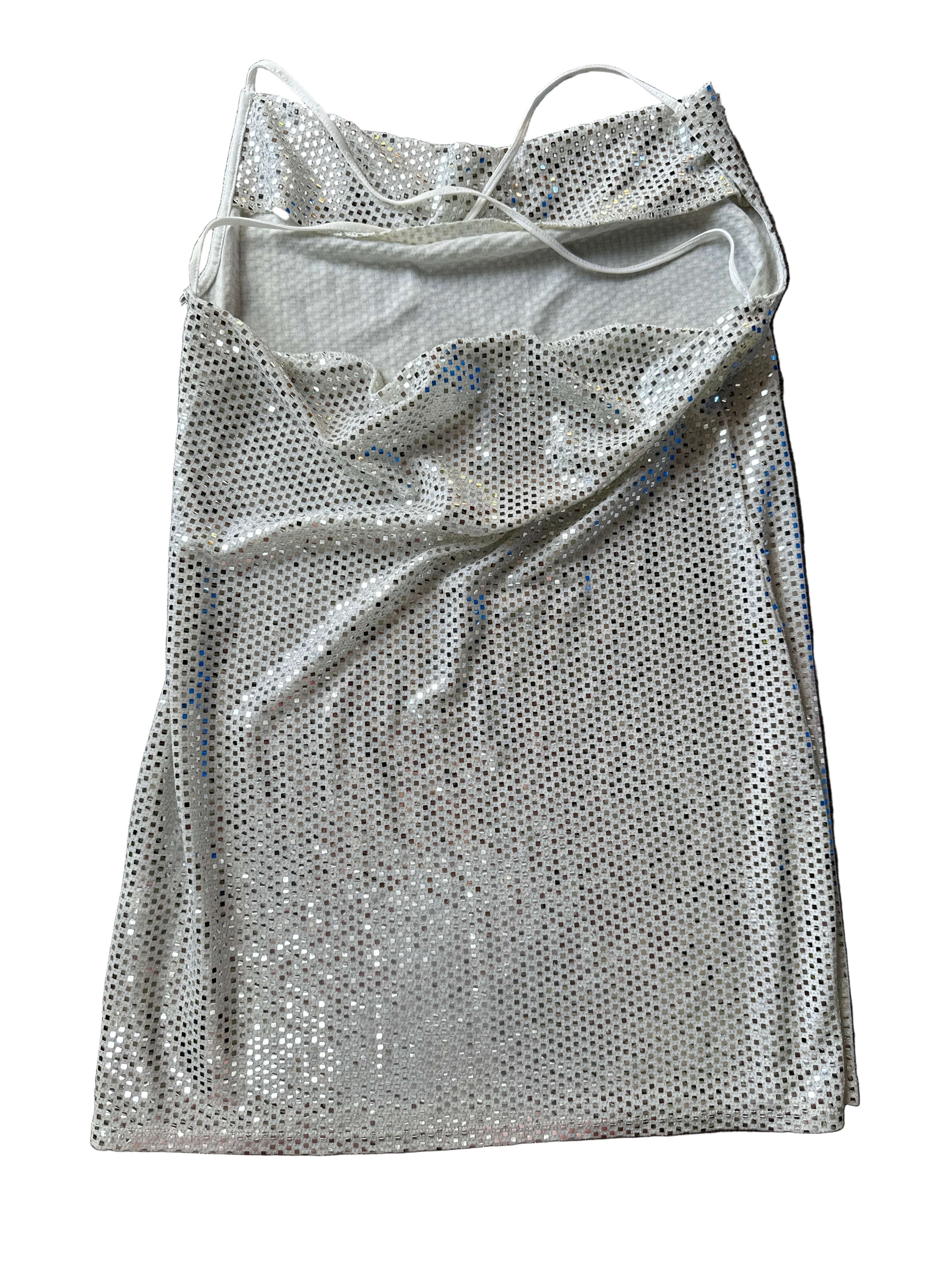 H&M Mirror Cowl Halter Top | XS