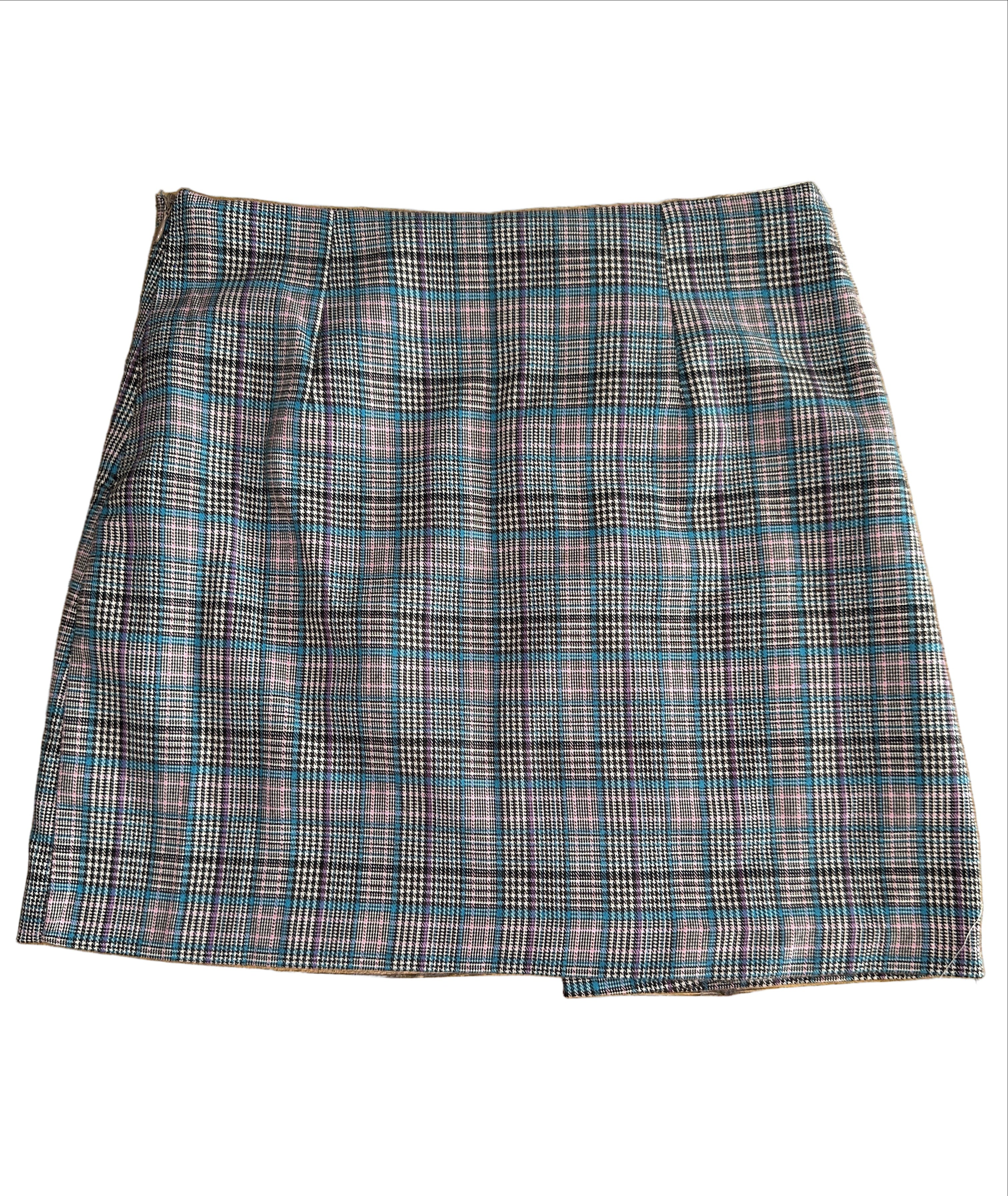 BLOOM Plaid Mini Skirt | 8