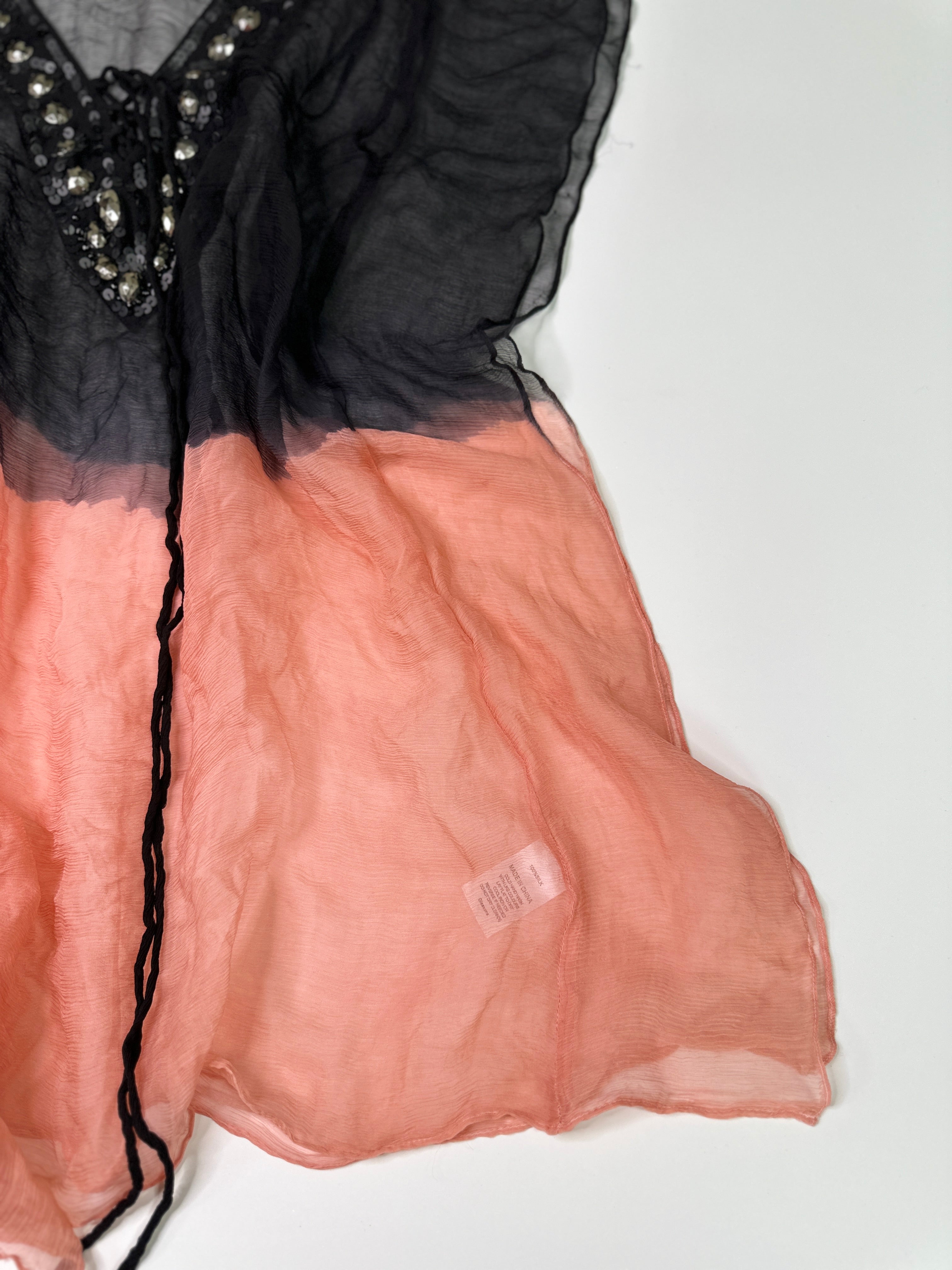 Glassons Silk 00s Ombré Sheer Top | 8