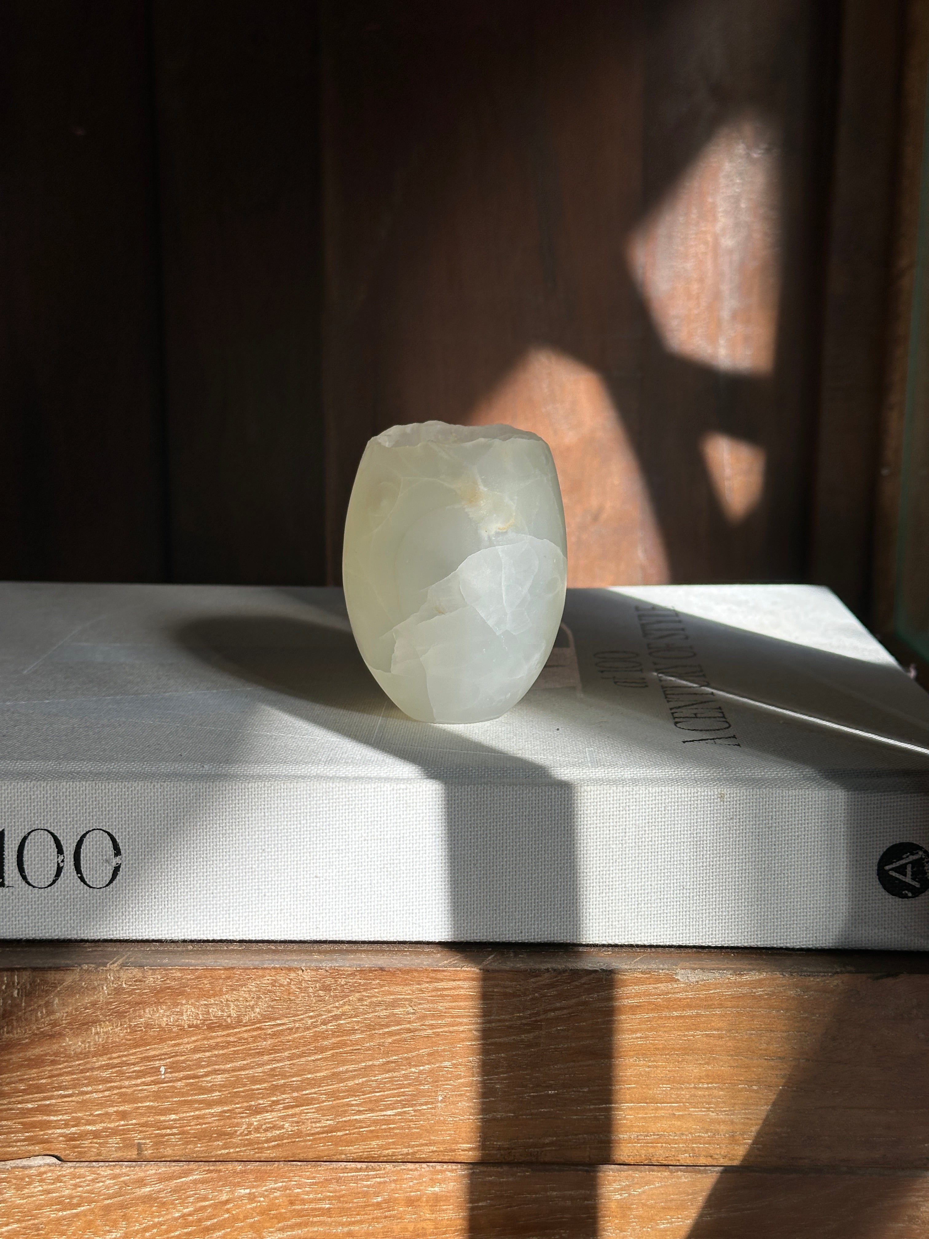 Tulip Onyx Candle Holder