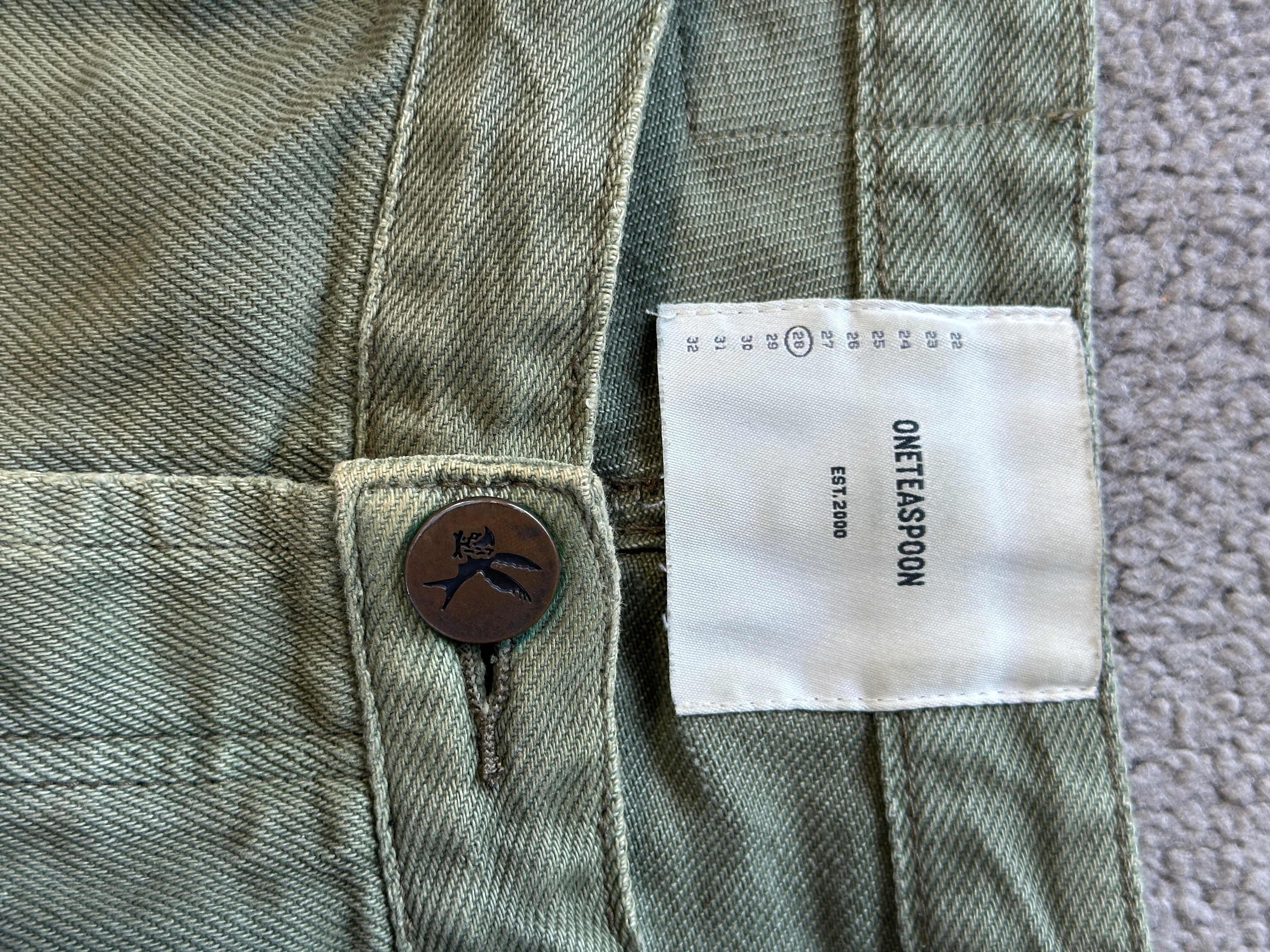 One Teaspoon Army Shorts | 10-12