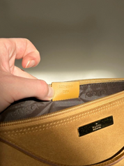 GUCCI | Tan Suede Pochette Boat Bag