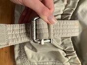 Calvin Klein | Beige Nylon & Leather Bag