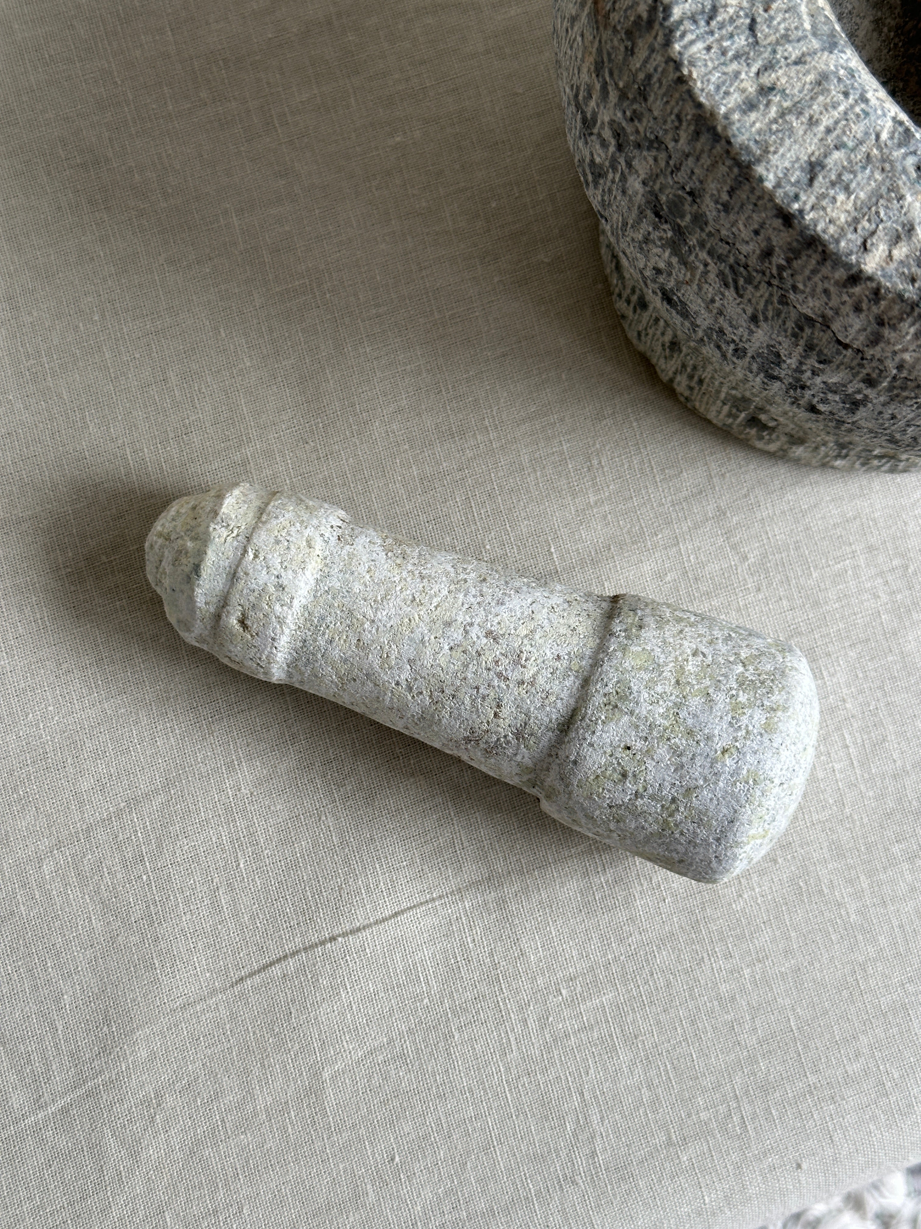 Vintage Stone Mortar & Pestle