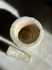 Ancient Stone Mortar & Pestle
