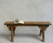 Elm Gate Bench with Aprons