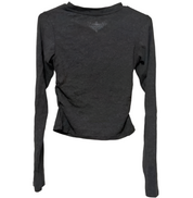 PERKY GIRL LONG SEELVE CROP TOP