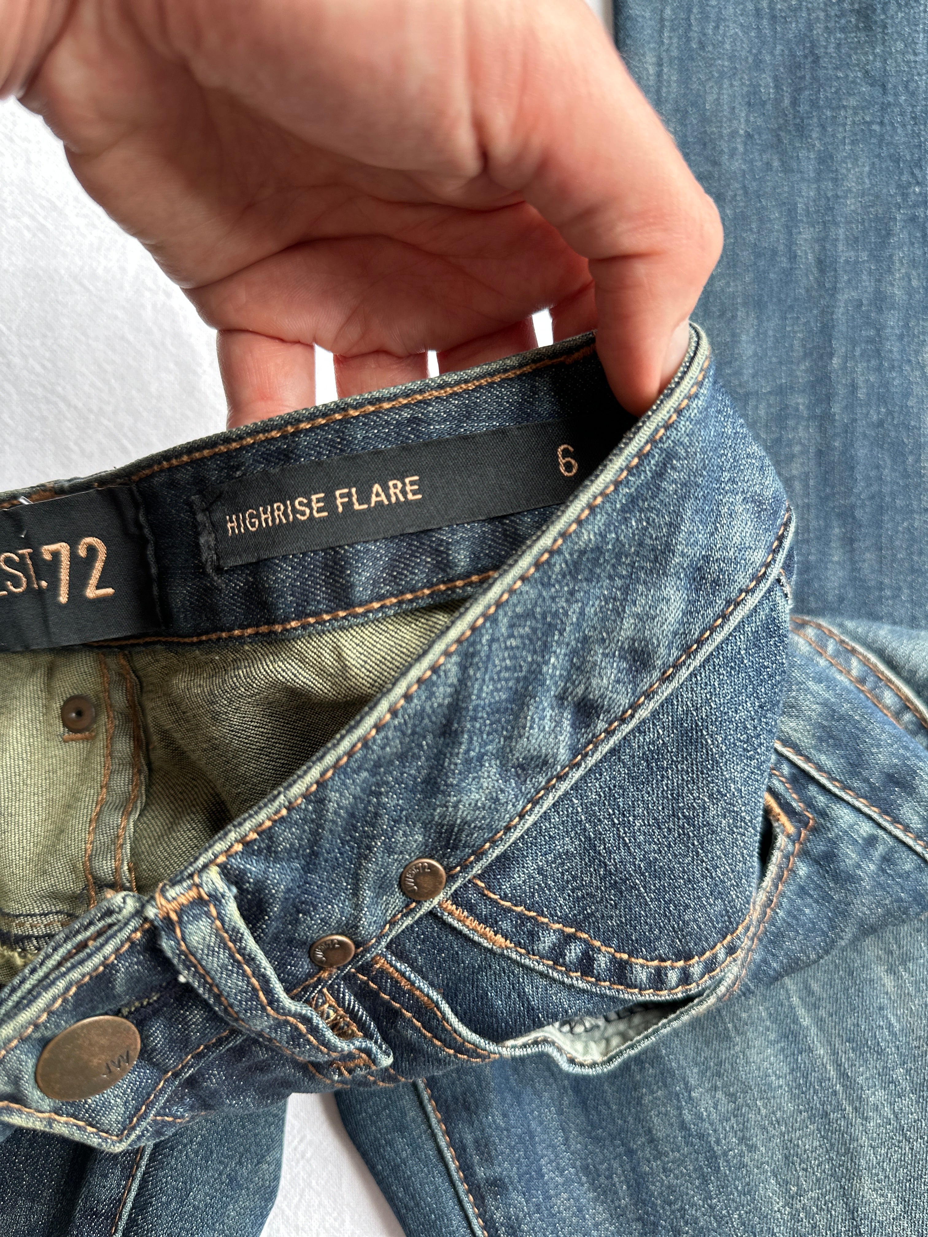 JEANS WEST | Flare High rise Jeans | 6