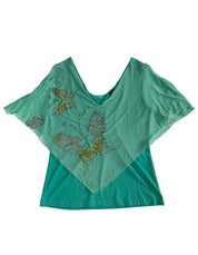 Caroline Morgan Butterfly Bead & Sequin Top | 14