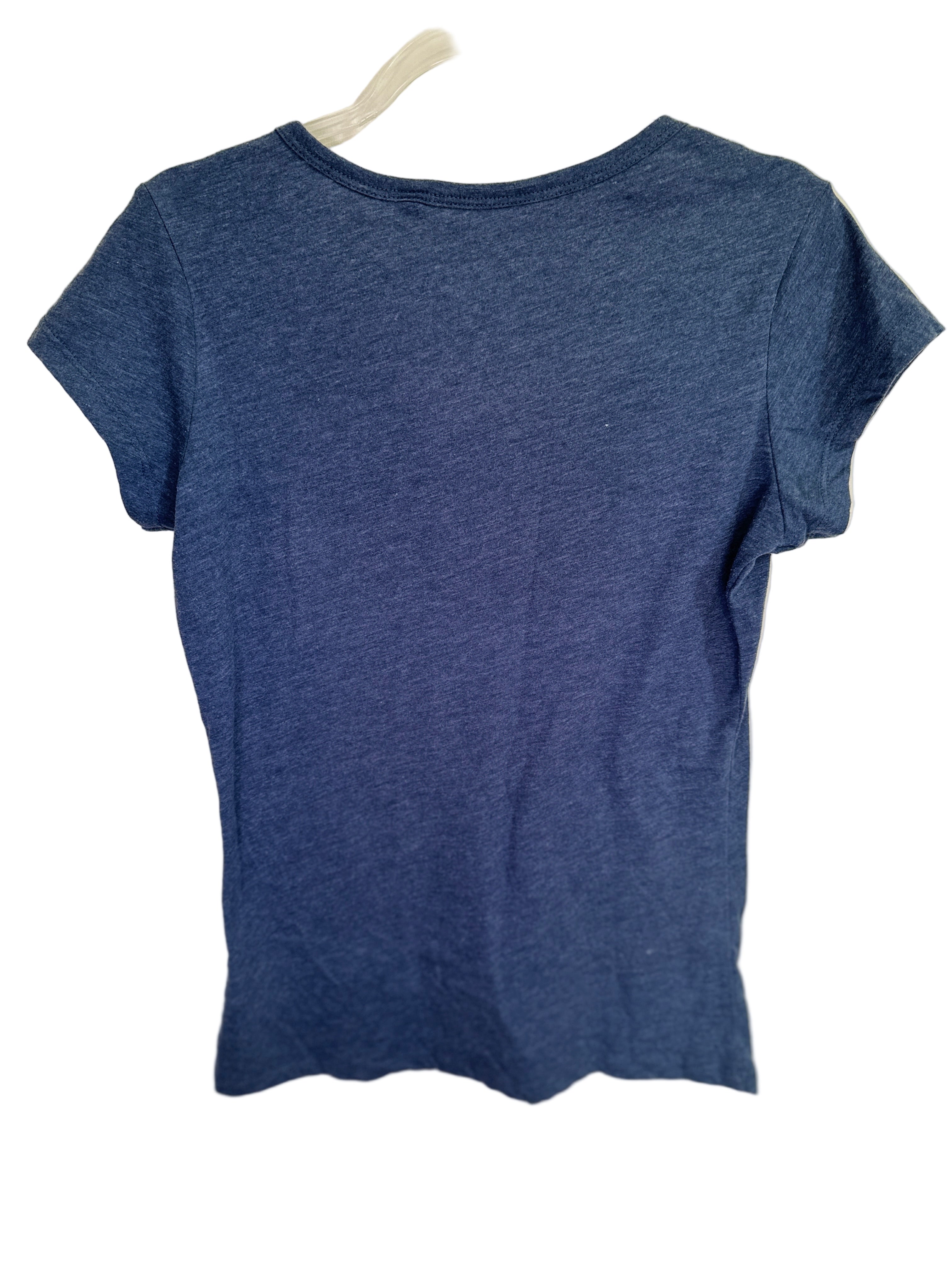 GUESS| Navy Sequin Tee | M