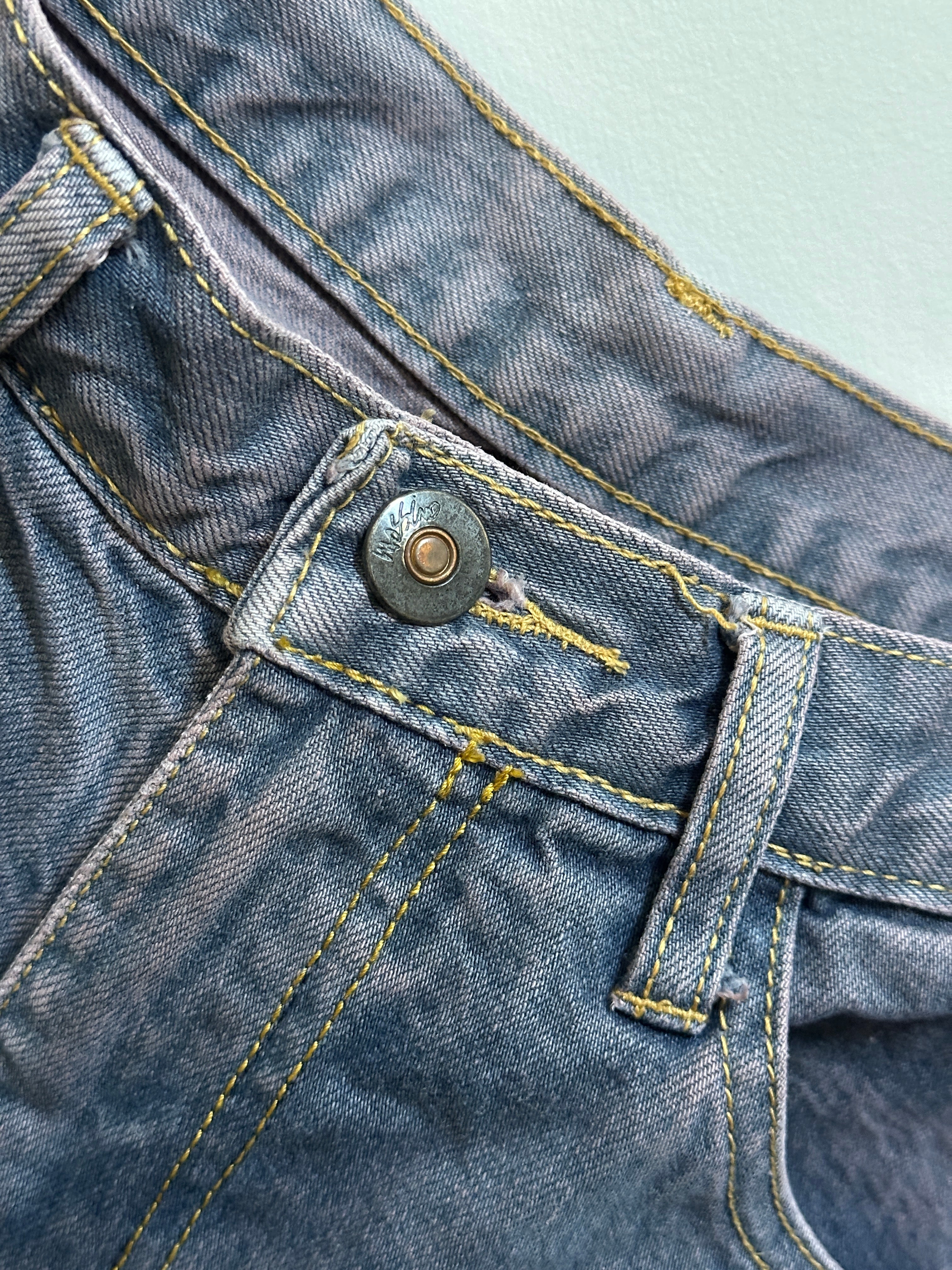 Mossimo | Y2K Pinky Denim Flare Jean | 8