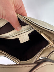 GUCCI Horsebit Creole Leather Hobo Bag