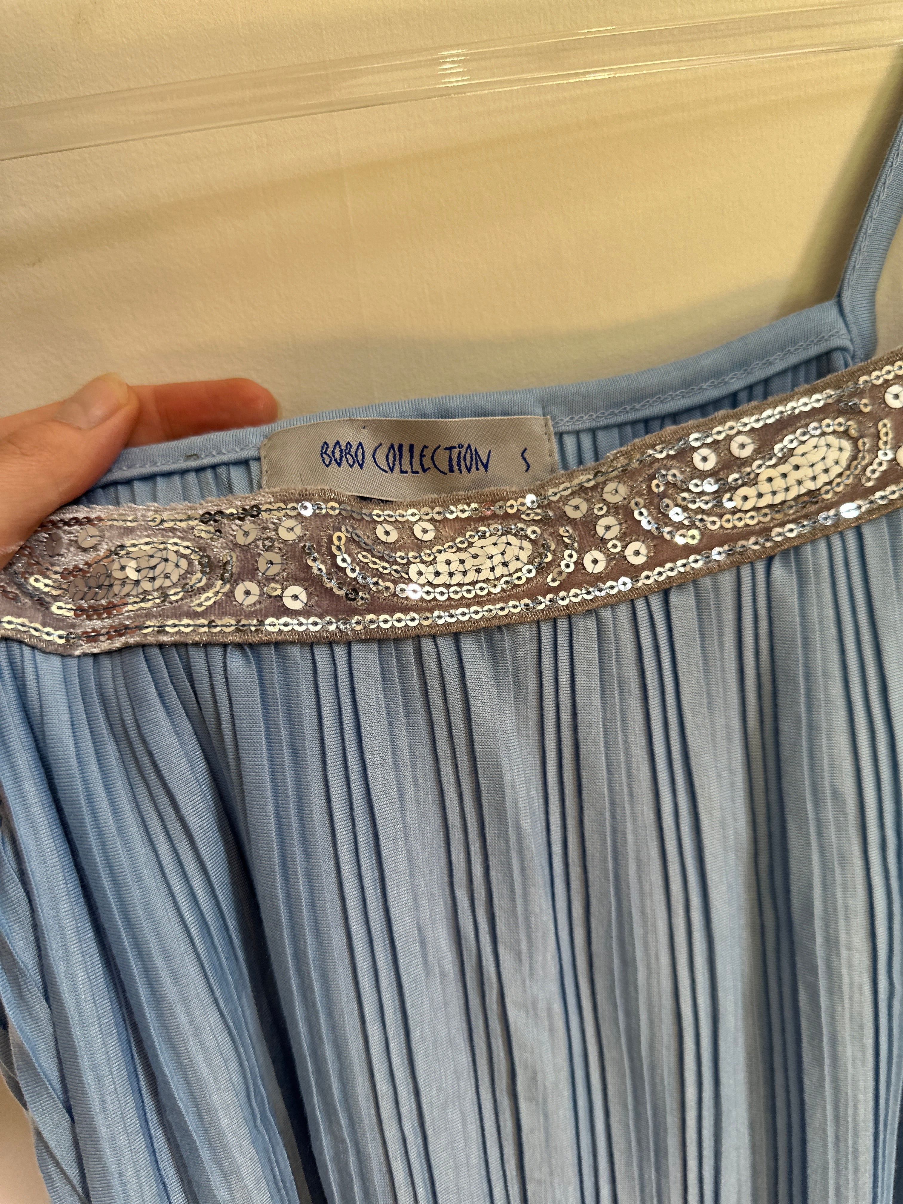 BOBO | Blue Sequin Cami | 8