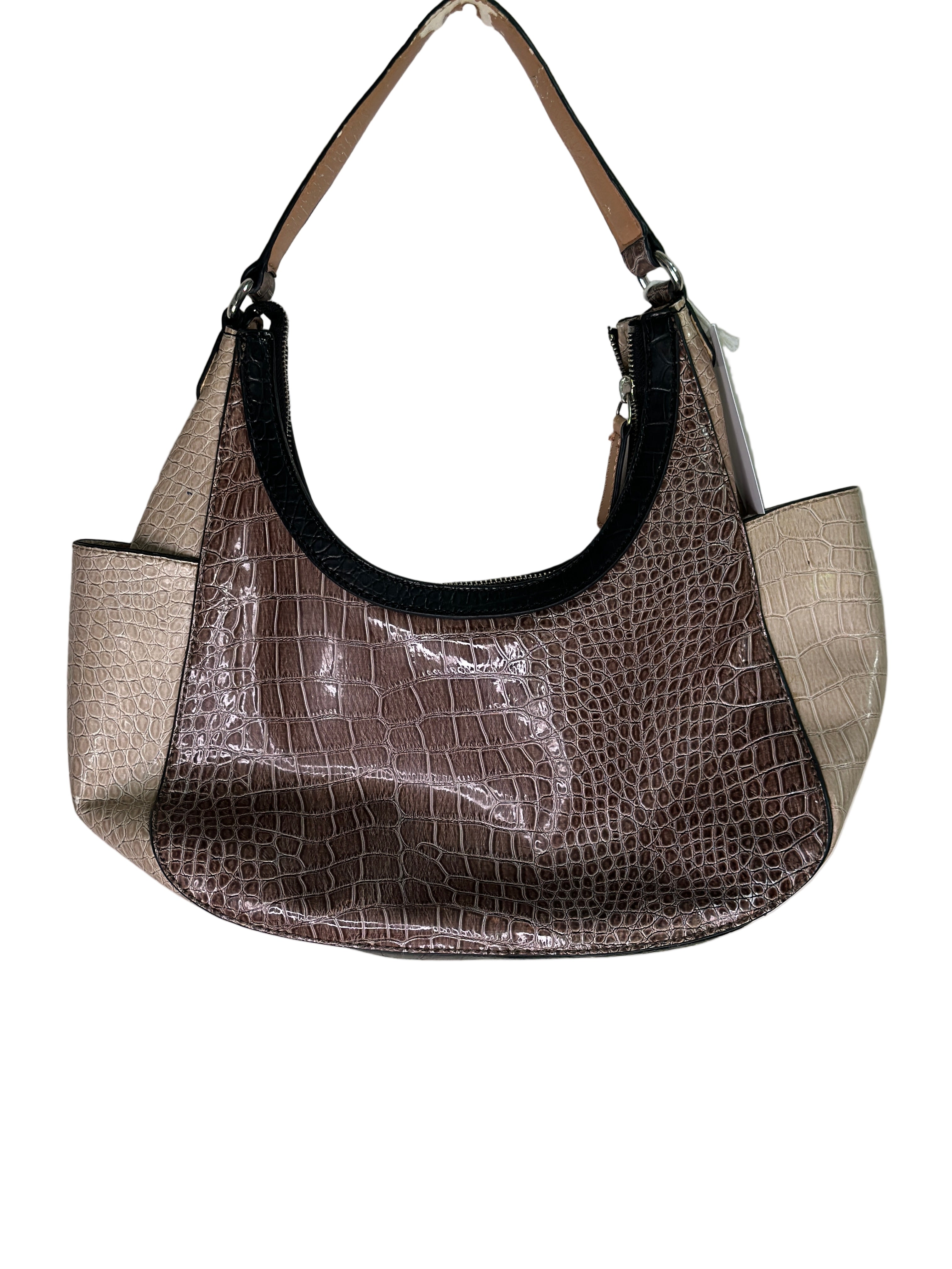 GUESS Beige Brown Bag
