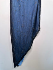 CHARLOTTE RUSSE| 90s Vinatge Asymmetrical Sheer Dress | 8