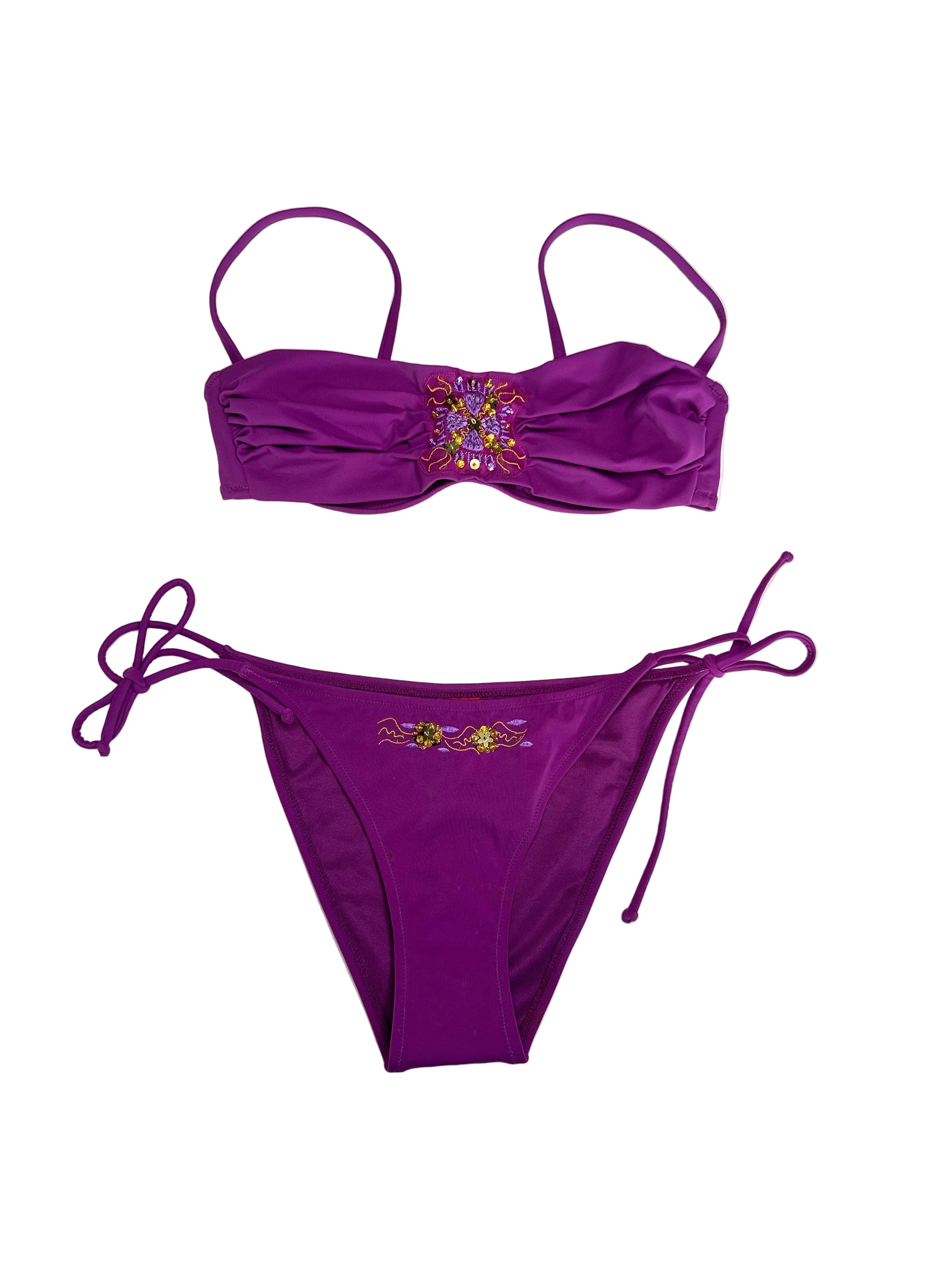 Yamamay Italy | Limited Edition JLO 2013 Purple Grape Bikini BNWT | M