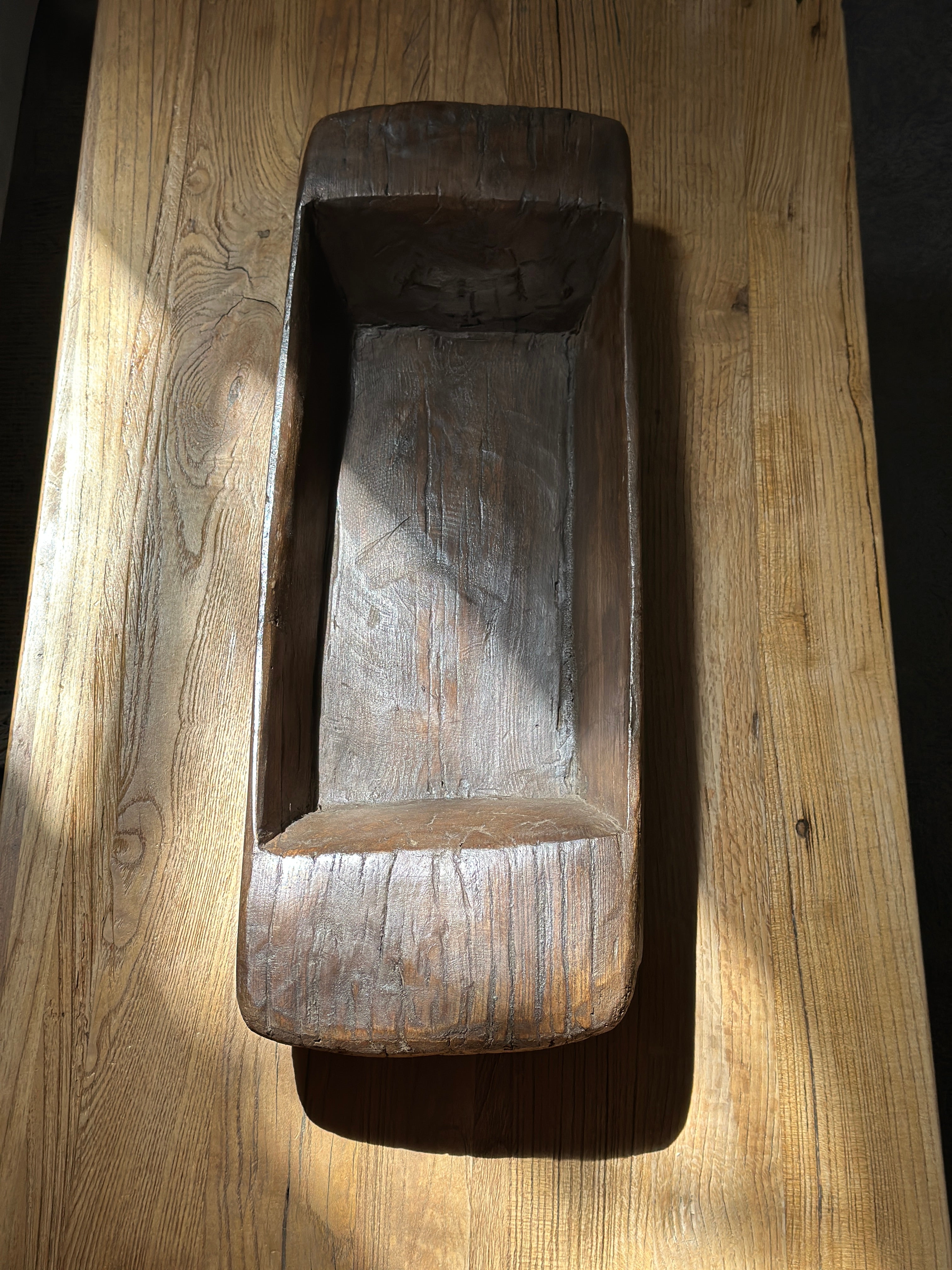 Wooden Dough Bowl