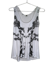 Guess | White Graphic Tank Top | L