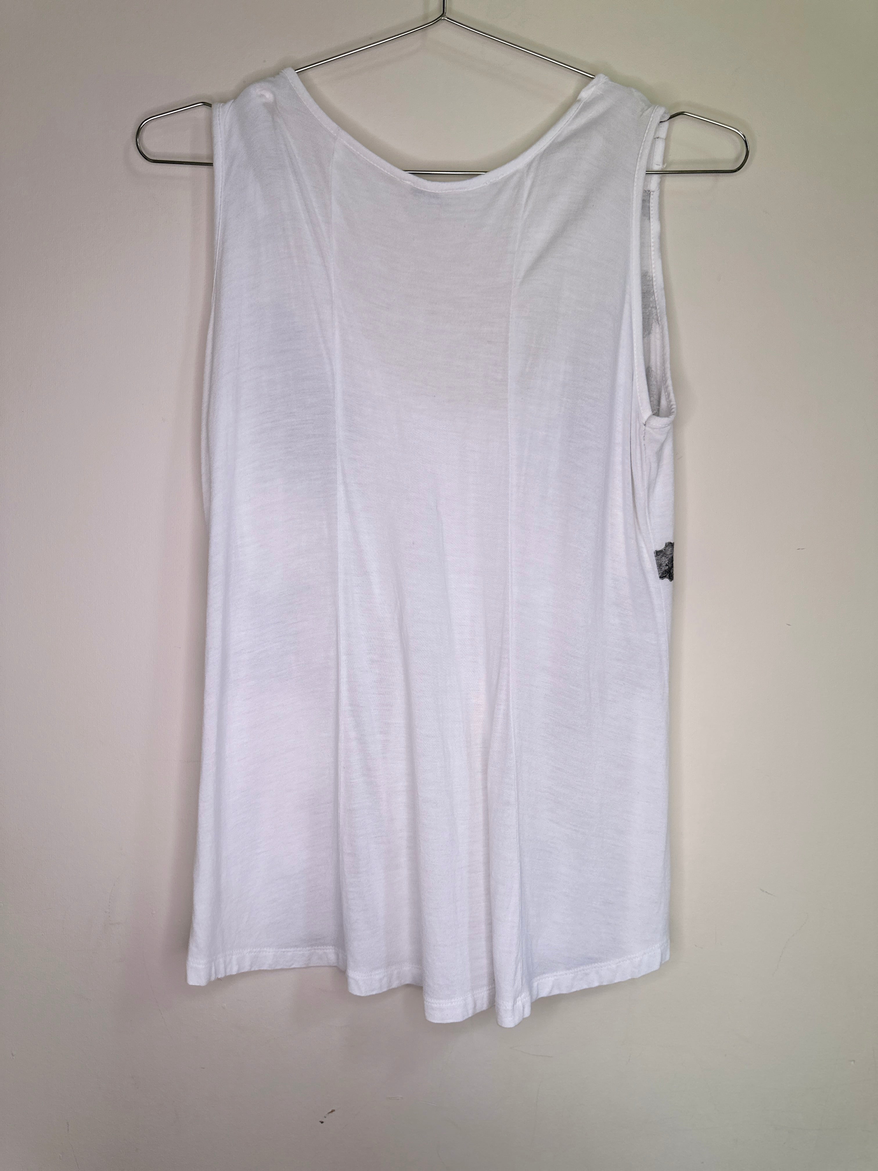 Guess | White Graphic Tank Top | L