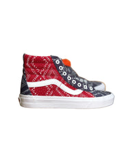 Vans SK8 Hi Ditsy Bandana Shoes |  Size 38.5 (New)